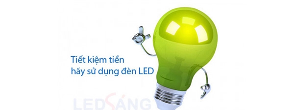 So sánh tiết kiệm điện giữa đèn LED chiếu sáng và đèn huỳnh quang