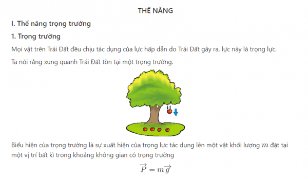 Thế năng là gì? Lý thuyết và công thức tính thế năng